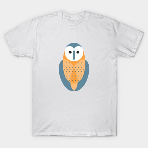 Barn Owl T-Shirt by SakalDesign